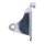 CPV, slide-in license plate bracket. Side mount, polished