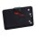 CPV, slide-in license plate bracket. Side mount, black