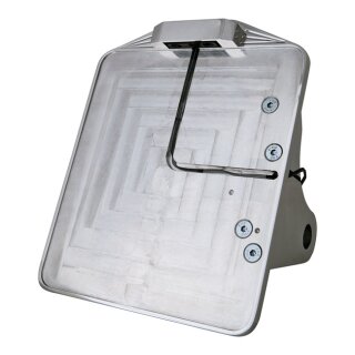 CPV side mount license plate bracket. Polished