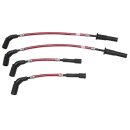 Magnum ummantelte Zündkabel rot für Harley...