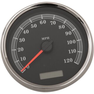 SPEEDOMETER BLK MPH 5