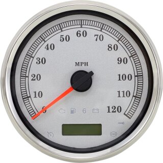 SPEEDOMETER SLVR MPH 5