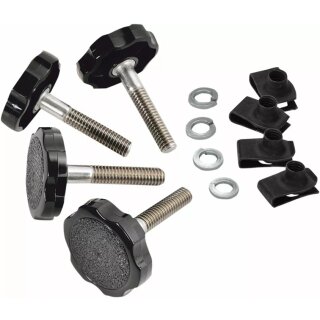 Seitenkoffer Halterung Set für Harley Touring 99-24