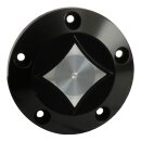 CPV Diamond Point Cover schwarz für Harley Twin Cam...