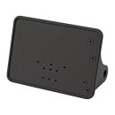 CPV, side mount license plate bracket. Black