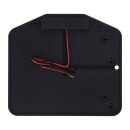 CPV, side mount license plate bracket kit. Black FR