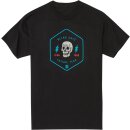 TEE RETRO SKULL BK SM