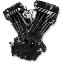 S&S V111 Long-Block Motor schwarz für Harley 84-99