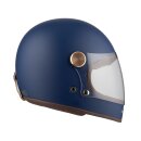 Motorrad Helm By City Roadster II blau matt