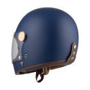 Motorrad Helm By City Roadster II blau matt