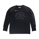 MCS Vintage jersey Longsleeve schwarz