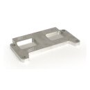 CPV, transmission mount plate aluminum, 1" offset