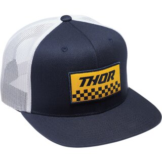 HAT THOR CHECKER NV/WH