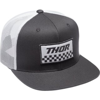 HAT THOR S23 CHECKR GY/WH