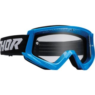 GOGGLE COMBAT RACER BL/BK