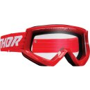 GOGGLE COMBAT RACER RD/WH