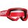 GOGGLE COMBAT RACER RD/WH