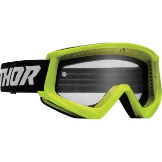 GOGGLE CMBT RCR YTH FLAC/BK