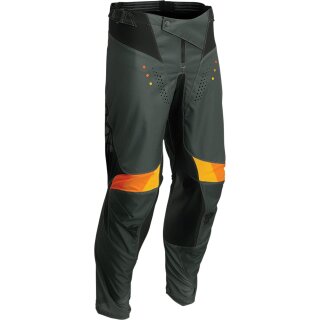PANT PLS REACT ARMY/BK 44