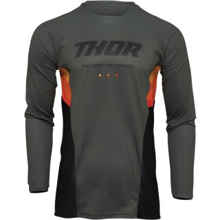 JERSEY PLS REACT ARMY/BK SM