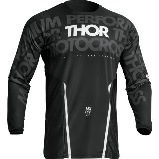 JERSY PULSE MONO BK/WH XL