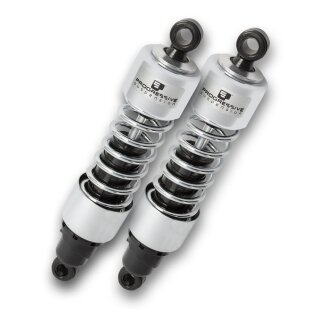Progressive Suspension Stoßdämpfer chrom für Harley Sportster 04-20 12.5"