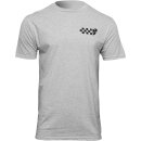 TEE CHECKERS OATMEAL SM