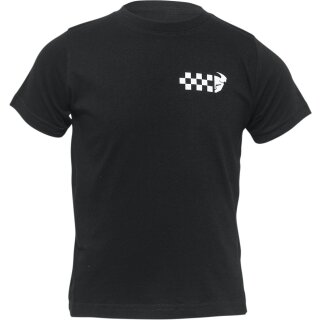 TEE TDLR CHECKERS BK 2T