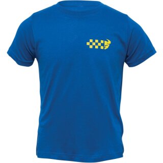 TEE TDLR CHECKERS ROYL 2T