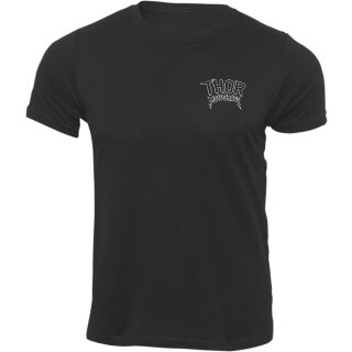 TEE YOUTH METAL BK XL