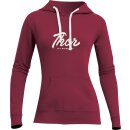 FLEECE WMN SCRIPT WINE MD