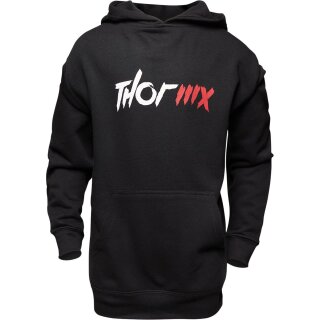 FLEECE YTH MX PO BLACK SM