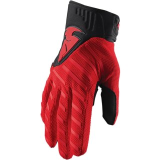 GLOVE S20 REBND RD/BK SM