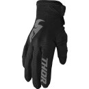 GLOVE YTH SECTOR BK/GY SM
