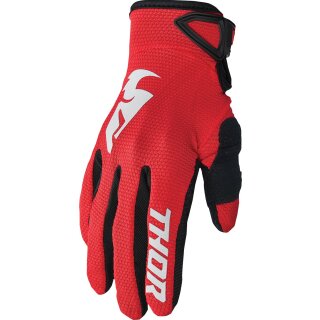 GLOVE YTH SECTOR RD/WH 2XSÂ