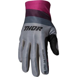 GLOVE ASSIST REACT GY/PU SM