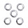 CHROME LOCKWASHER, 1/4 INCH