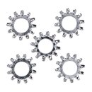 CHROME INT. LOCKWASHER, 1/2 INCH