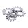 CHROME INT. LOCKWASHER, 1/2 INCH