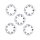 CHROME EXT. LOCKWASHER, 1/2 INCH
