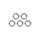 CHROME EXT. COUNTERSUNK LOCKWASHER, #8