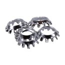 CHROME EXT. COUNTERSUNK LOCKWASHER, 1/4