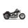 Cobra, Speedster Short Swept exhaust. Chrome