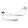 Highway Hawk, brackets for Wide sissybar. Chrome