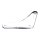 Highway Hawk, brackets for Wide sissybar. Chrome