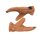By City Texas gloves brown