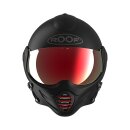 Roof Roadster Iron helmet mat black-red