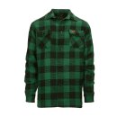 Lumberjack Flannel Shirt Checkered Black/Green