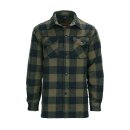 Lumberjack Flannel Shirt Checkered Black/Olive