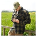 Lumberjack Flannel Shirt Checkered Black/Olive